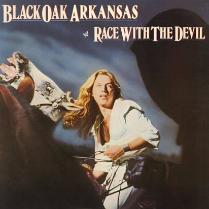 Black Oak Arkansas "Race With The Devil LP BLUE"