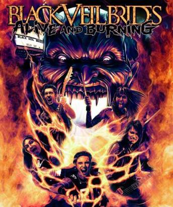 Black Veil Brides "Alive And Burning BR"