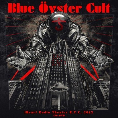 Blue Oyster Cult "iHeart Radio Theater NYC 2012 CDDVD" JEWELCASE