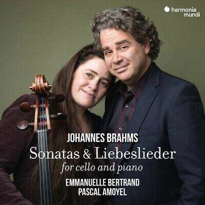 Brahms "Sonatas & Liebeslieder For Cello And Piano Bertrand Amoyel"