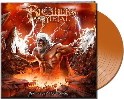 Brothers Of Metal "Prophecy Of Ragnarok LP ORANGE"