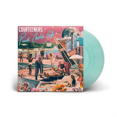 Courteeners "Pink Cactus Cafe LP COKE BOTTLE INIDE"