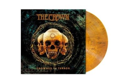 Crown, The "Crowned In Terror Amber Marbled LP"