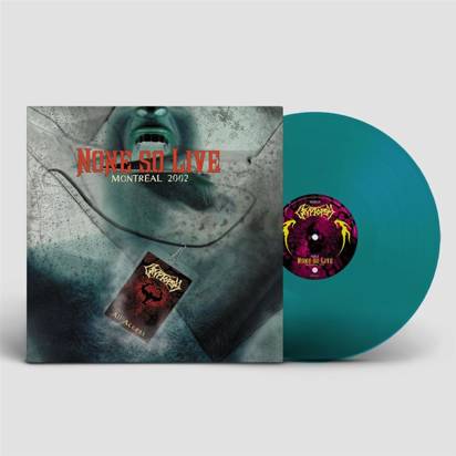 Cryptopsy "None So Live LP BLUE"