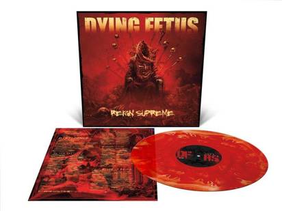 Dying Fetus "Reign Supreme LP BLOOD RED"