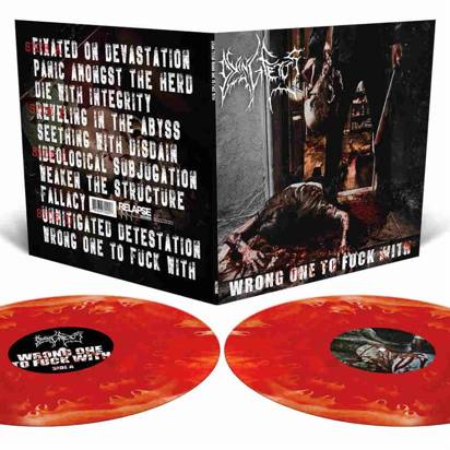 Dying Fetus "Wrong One To Fuck With LP BLOOD RED"
