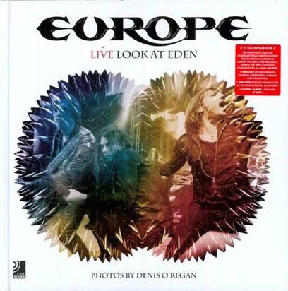 Europe "Live Look At Eden Limted Edition Book"