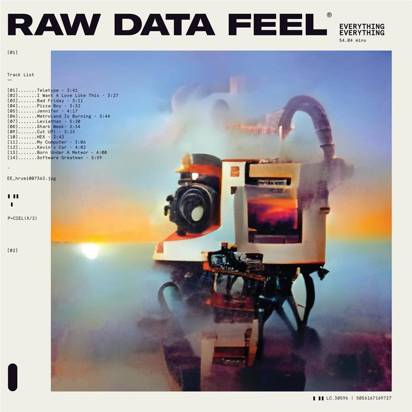 Everything Everything "Raw Data Feel LP CLEAR"