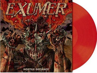 Exumer "Hostile Defiance Orange Red LP"