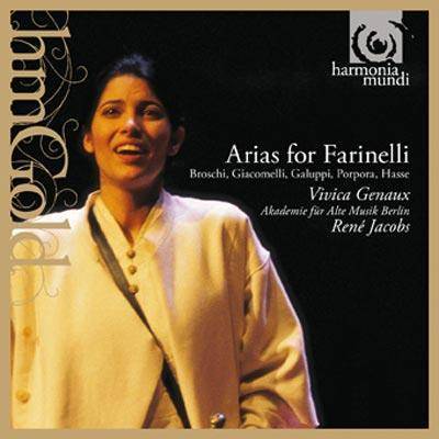 Genaux, Vivica "Arias For Farinelli Rene Jacobs"