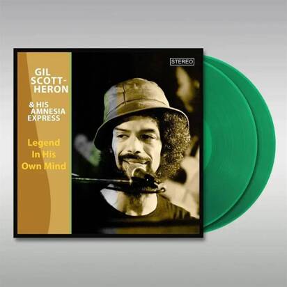 Gil Scott-Heron &"Legend In His Own Mind LP GREEN"