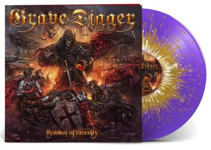 Grave Digger "Symbol Of Eternity LP SPLATTER PURPLE GOLD WHITE" 