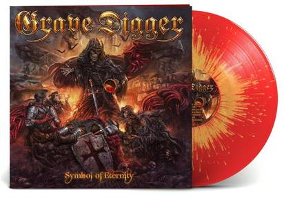 Grave Digger "Symbol Of Eternity LP SPLATTER RED GOLD"