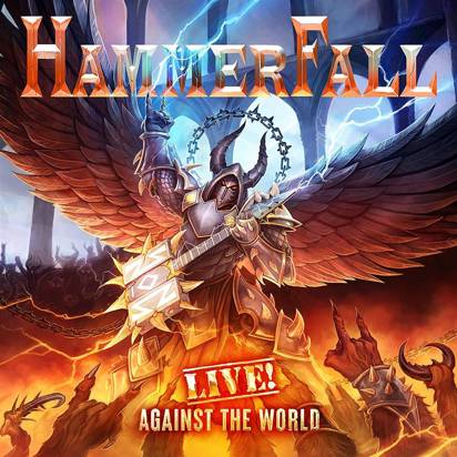 Hammerfall - Live Against The World LP ORANGE