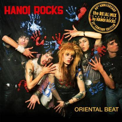 Hanoi Rocks "Oriental Beat – 40th Annivers LP RED"