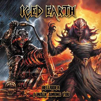 Iced Earth "Hellrider I Walk Among You LP PICTURE"