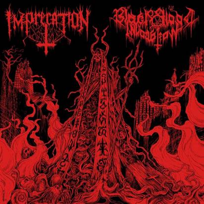 Imprecation Black Blood Invocation "Diabolical Flames Of The Ascended Plague"