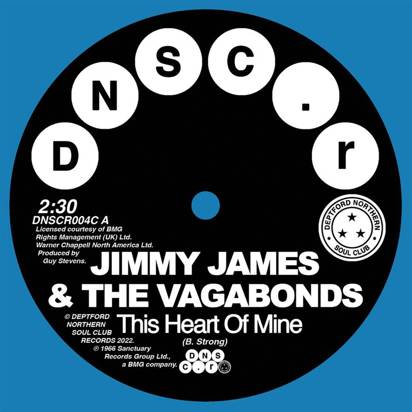 Jimmy James & The Vagabonds Sonya Spence "This Heart Of Mine Let Love Flow On EP RSD"