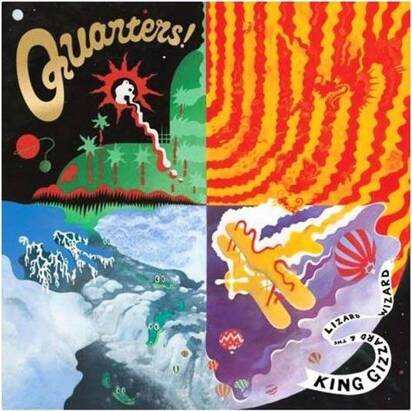 King Gizzard & The Lizard Wizard "Quarters LP AUDIOPHILE"