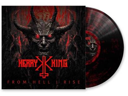 King, Kerry "From Hell I Rise LP BLACK RED INDIE"
