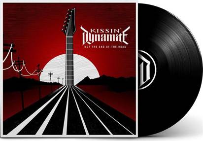 Kissin Dynamite "Not The End Of The Road LP BLACK"