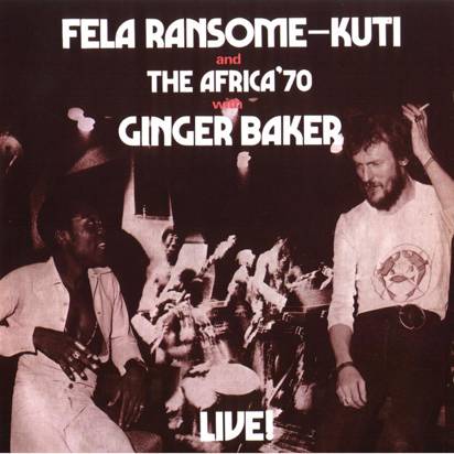 Kuti, Fela "Live With Ginger Baker LP"