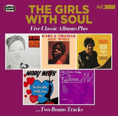 Lavern Baker Carla Thomas Aretha Franklin "Five Classic Albums Plus"