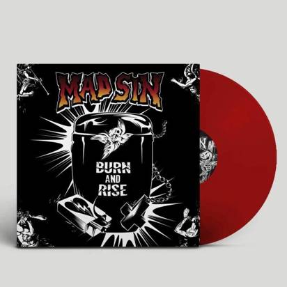Mad Sin "Burn And Rise LP RED"