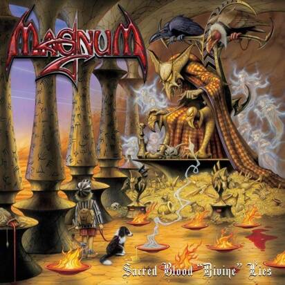 Magnum "Sacred Blood Divine Lies LP RED"