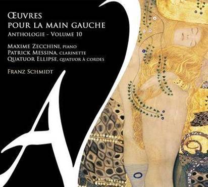 Maxime Zecchini Patrick Messina Quatuor Ellipse "Oeuvres Pour La Main Gauche Anthologie Vol 10"