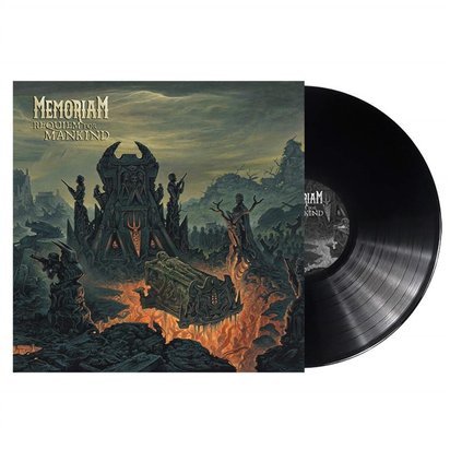 Memoriam "Requiem For Mankind Black LP"