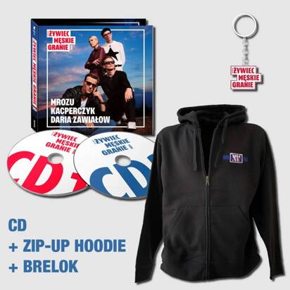 Męskie Granie 2024 LTD Zestaw CD+BLUZA [Zip]+Brelok