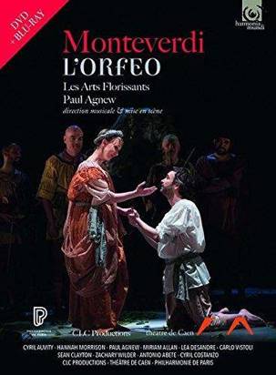 Monteverdi "L Orfeo Les Arts Florissants Agnew DvdBr"