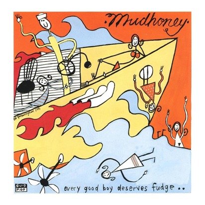 Mudhoney "Every Good Boy Deserves Fudge Orange LP"