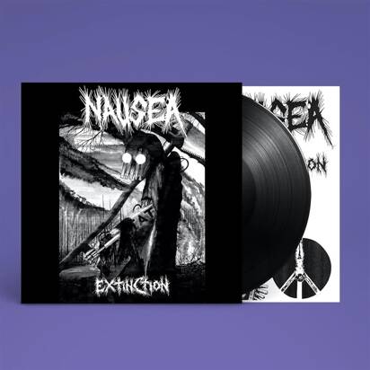 Nausea "Extinction LP BLACK"