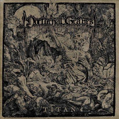 Nocturnal Graves "Titan Gold Black LP"