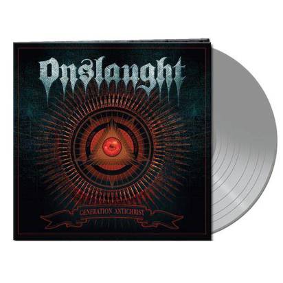 Onslaught "Generation Antichrist Clear Silver LP"