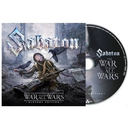 Sabaton "The War To End All Wars" CD DIGIBOOK History Edition 