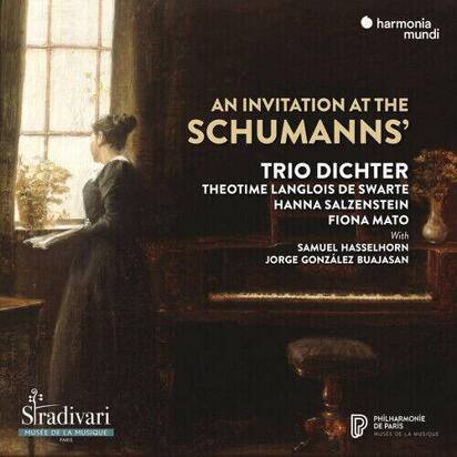 Schumann "An Invitation At The Schumanns Trio Dichter De Swarte Salzenstein Mato"