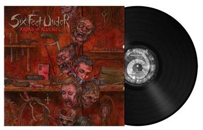 Six Feet Under "Killing For Revenge LP BLACK"