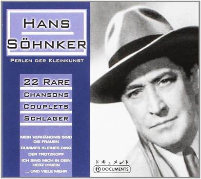 Söhnker, Hans "Hans Söhnker -22 Rare Chansons"