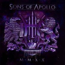 Sons Of Apollo "MMXX LP CLEAR RED BLUE"