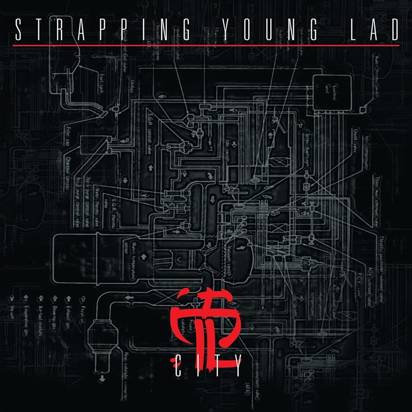 Strapping Young Lad "City LP SILVER"
