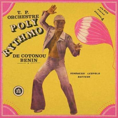 T.P. Orchestre - Poly Rythmo De Cotonou - Benin "Vol 4 - Yehouessi Leopold Batteur LP"