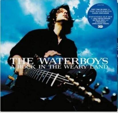 Waterboys, The "A Rock In The Weary Land LP BLUE"