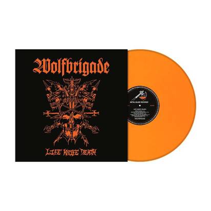 Wolfbrigade "Life Knife Death LP ORANGE"